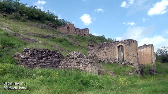 Laçın rayonunun Əhmədli kəndindən görüntülər – VİDEO