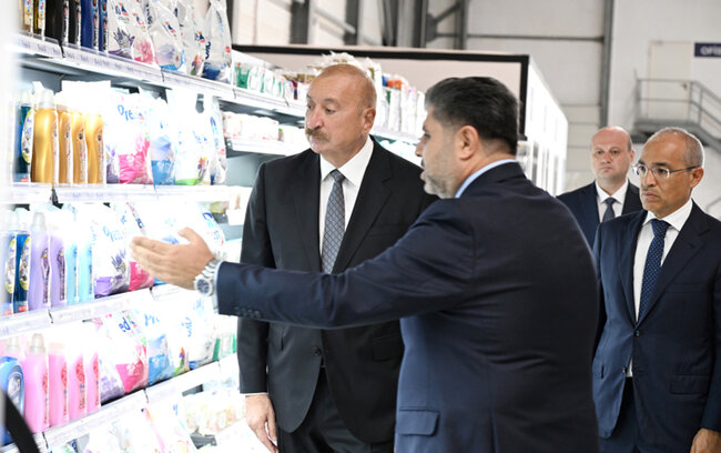 Prezident Qaradağda açılışda - Fotolar