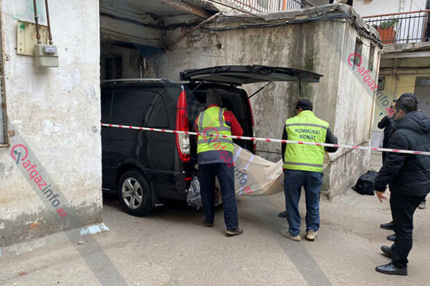 Bakıda binanın arxasında naməlum qadın meyiti tapıldı