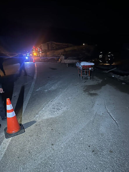 Şuşa yolunda betonqarışdıran avtomobil aşıb, ölən və yaralanan var - YENİLƏNİB + FOTO