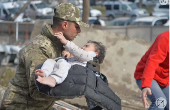 Sağ qalmaq üçün zamana qarşı yarışdılar - FOTOLAR