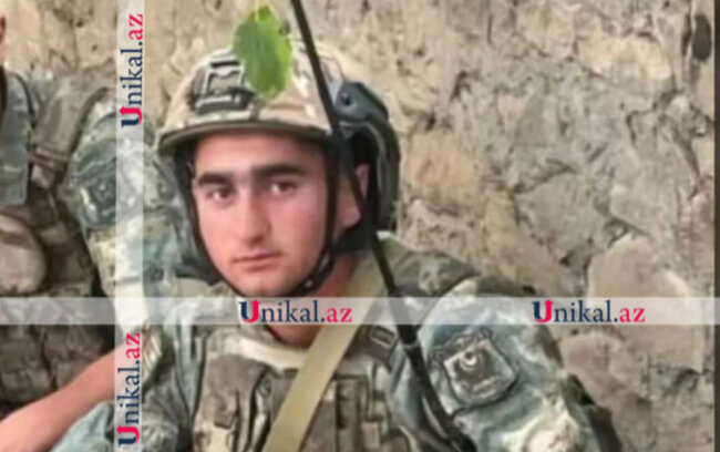 Ordumuzun əsgəri vəfat etdi - Fotolar