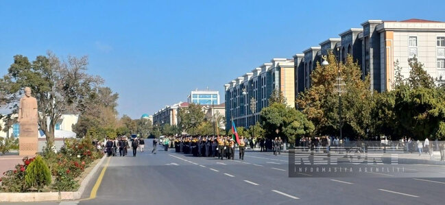 Naxçıvanda hərbi yürüş keçirilir - FOTO