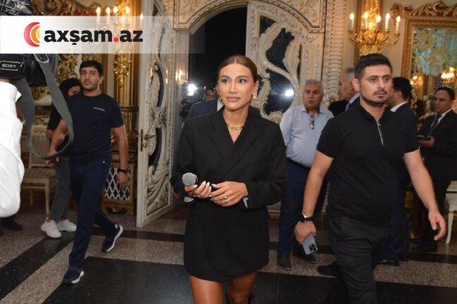 Almaxanımın toyuna kimlər gəldi? - FOTOLAR