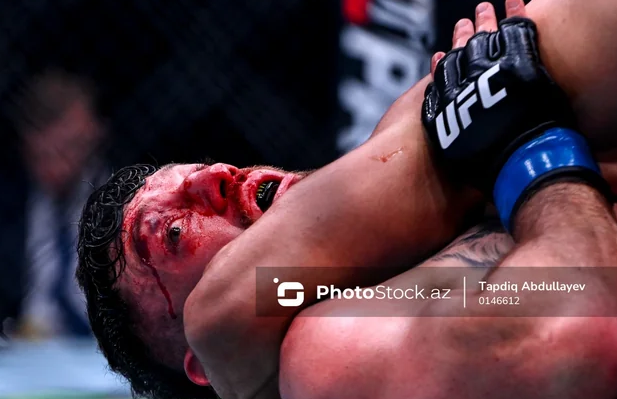 "UFC Fight Night Baku": Fərman Həsənov amerikalı rəqibini məğlub etdi
