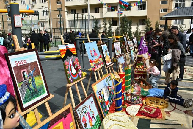 Paytaxtın Abad məhəllələrində Novruz şənlikləri keçirilir