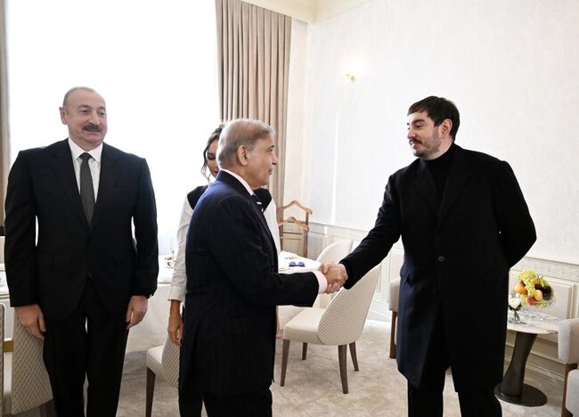 Prezidentlə ailəsinin paraddan YENİ FOTOLARI