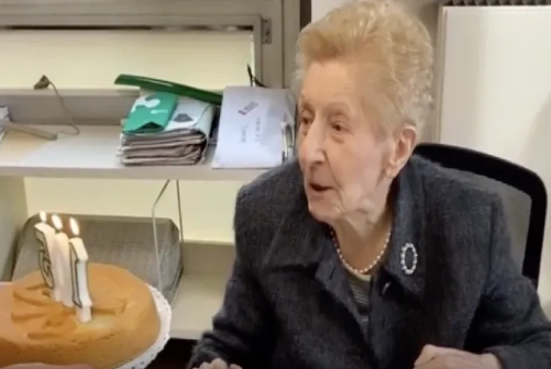 O, 105 yaşını iş yerində qeyd etdi