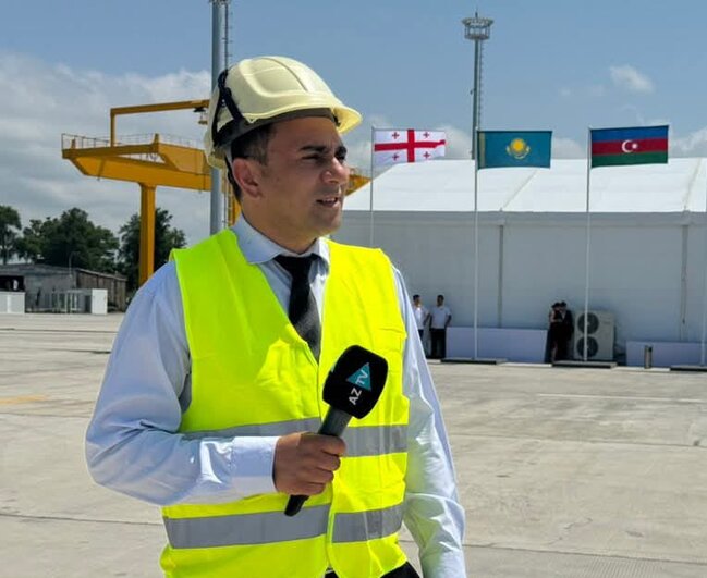 AzTV-nin müxbiri təyyarənin qəzaya düşdüyü ərazidə yaralandı