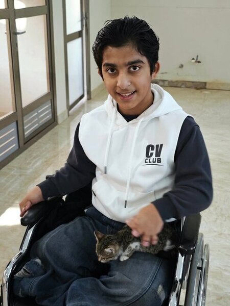 Leyla Əliyeva IDEA Heyvanlara Qayğı Mərkəzində - Fotolar