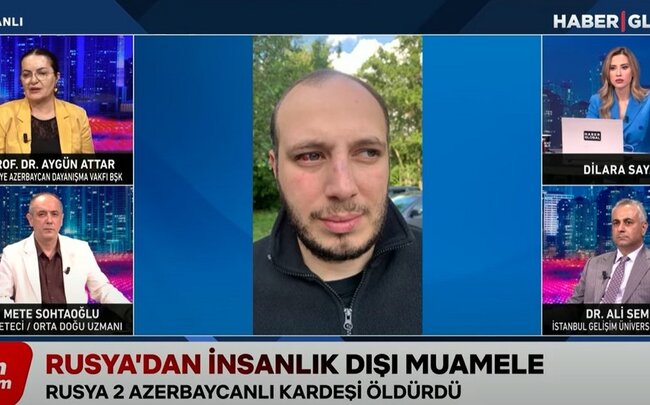 "Haber Global"da Yekaterinburqda azərbaycanlılara qarşı vəhşiliklərlə bağlı müzakirələr təşkil edilib