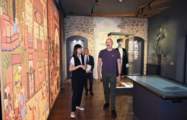 Şuşada "Sadıqcanın evi"nin bərpadan sonra açılışı olub - FOTO