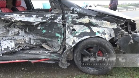 Cəlilabadda baş vermiş qəzada xəsarət alan şəxsin durumu açıqlanıb - YENİLƏNİB + FOTO/VİDEO