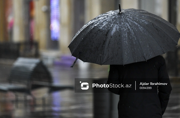 Sabah bəzi ərazilərdə arabir yağış yağacaq, şimşək çaxacaq - XƏBƏRDARLIQ