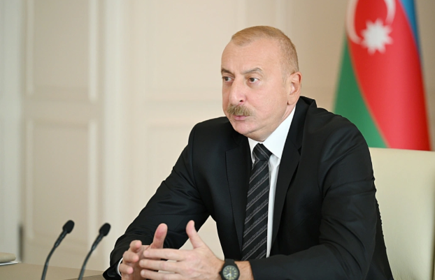İlham Əliyev: "Orta Dəhlizin inkişafı Azərbaycan və Mərkəzi Asiya ölkələri üçün strateji əhəmiyyət kəsb edir"