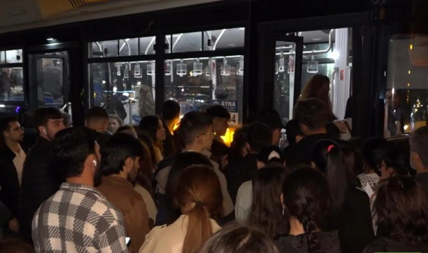 Avtobuslarda qiymət artıb, bəs keyfiyyət? - Nə oturmağa, nə də dayanmağa yer var