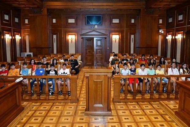 Ali Məhkəmənin qonağı məktəblilər oldular - FOTO