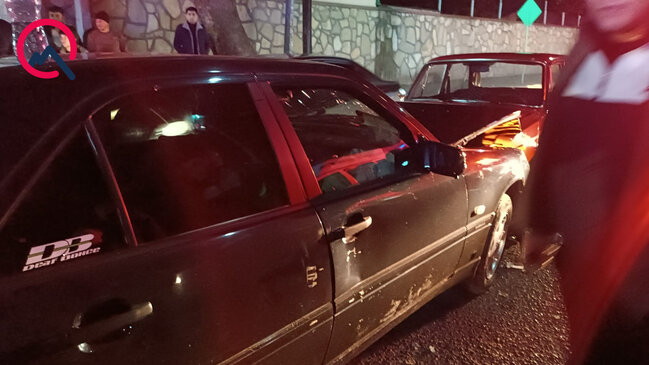 Tovuzda zəncirvari qəza - Xəsarət alan var