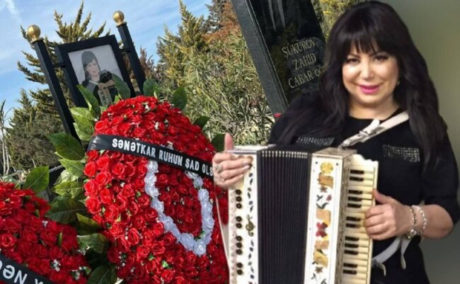 Gülbahar Şükürlünün məzarı - FOTO