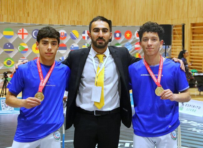 Komandamız medalların sayına görə Avropa çempionatında 1-ci yerə layiq görüldü -FOTOLAR