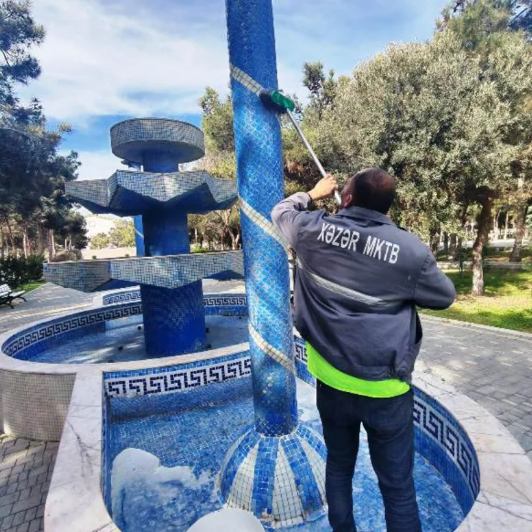 Bakıda yaz mövsümü ilə əlaqədar genişmiqyaslı daxili iməcilik keçirilib - FOTO