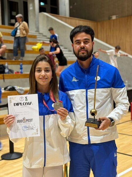 Komandamız medalların sayına görə Avropa çempionatında 1-ci yerə layiq görüldü -FOTOLAR