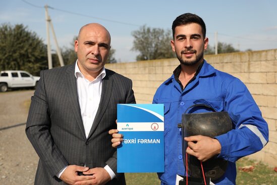 İmişlinin bu kəndlərində qazlaşdırma davam etdirilir (FOTO/VİDEO)