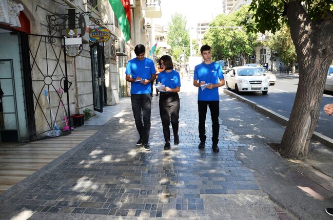 Birgə monitorinqlər Nəsimi rayonunda davam etdirilib