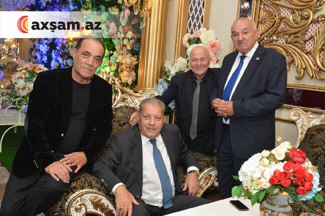 Almaxanımın toyuna kimlər gəldi? - FOTOLAR