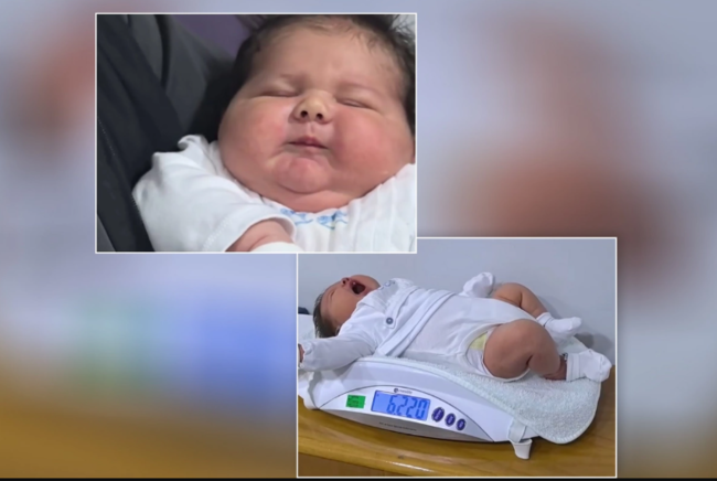 Türkiyədə ən nəhəng uşaq doğuldu