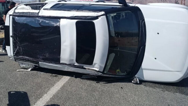 Azərbaycan vətəndaşları Türkiyədə qəzaya düşdü