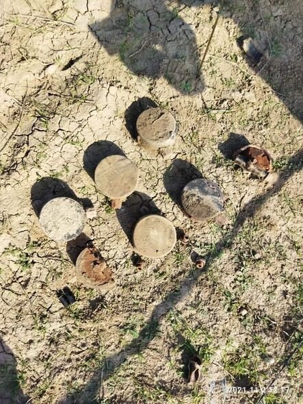 İran-Azərbaycan sərhədində 38 mina aşkarlanıb - FOTO