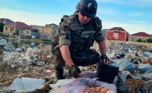 Abşeronda sursat aşkarlanıb