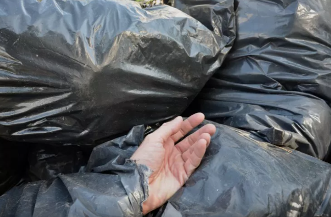 Torbalarda çürümüş insan qalıqları tapıldı