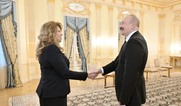 Prezident İlham Əliyev Bolqarıstan Prezidenti İliyana Yotova ilə görüşüb