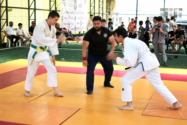 Azərbaycan Braziliya Ciu citsu İctimai Birliyinin təşkilatçılığı ilə Azərbaycan Silahlı Qüvvələri Gününə həsr olunmuş turnir keçirilib