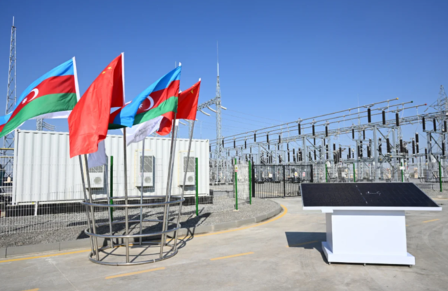 İlham Əliyev "Qobustan" Günəş Elektrik Stansiyasının açılışında iştirak edib - FOTO