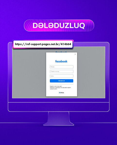 Azərbaycanda "Facebook" istifadəçilərinə Dövlət Xidməti tərəfindən XƏBƏRDARLIQ - FOTO