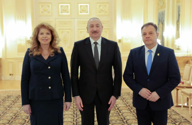 Prezident İlham Əliyev Bolqarıstan Prezidenti İliyana Yotova ilə görüşüb