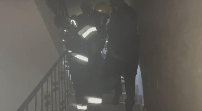 Yanğından çıxarılan körpə... - Son vəziyyət+Fotolar