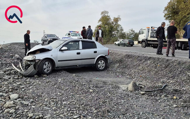 Qəbələdə maşınlar toqquşdu - 5 nəfər xəsarət aldı + Fotolar