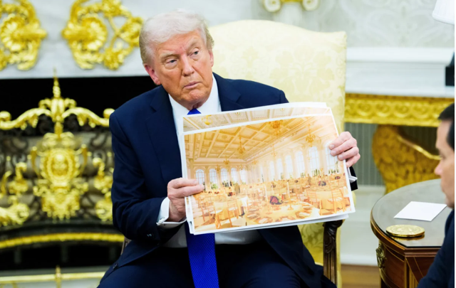 Trampın arzusu reallaşır: Ağ Evdə milyonlarla dollarlıq yeni zal inşa ediləcək