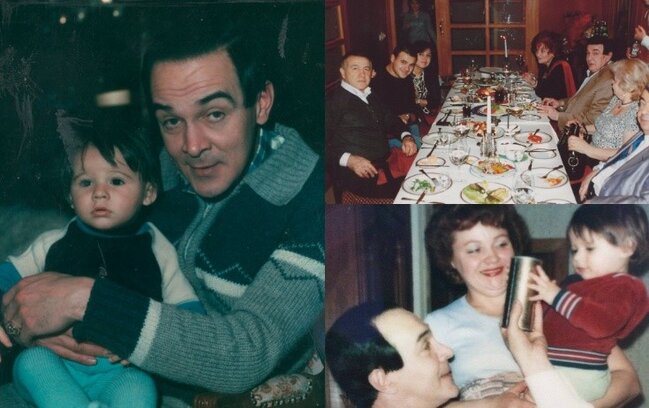 Emin ailəsinin Müslüm Maqomayevlə fotolarını yayımladı