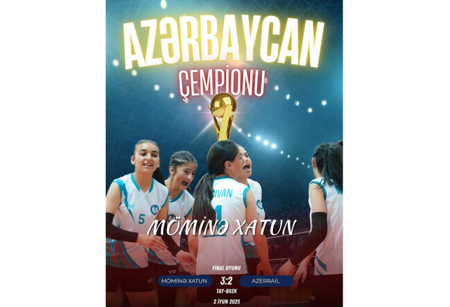 Naxçıvanın voleybol komandası ölkə çempionu olub