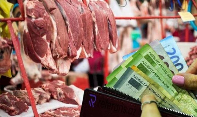 Azərbaycanda bəzi yerlərdə ətin qiyməti ucuzlaşdı (VİDEO)