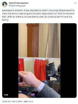 Xankəndidə səsvermə - davam edən anti-Azərbaycan çıxışlar