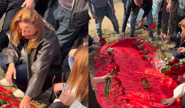 Könül Vəlibəyli DƏFN EDİLDİ - VİDEO