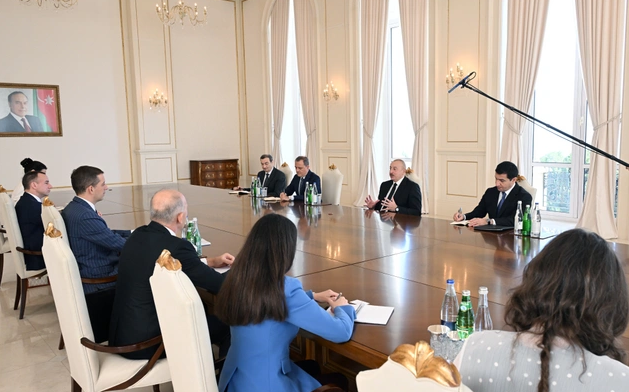 Prezident İlham Əliyev Serbiyanın xarici işlər nazirini qəbul edib