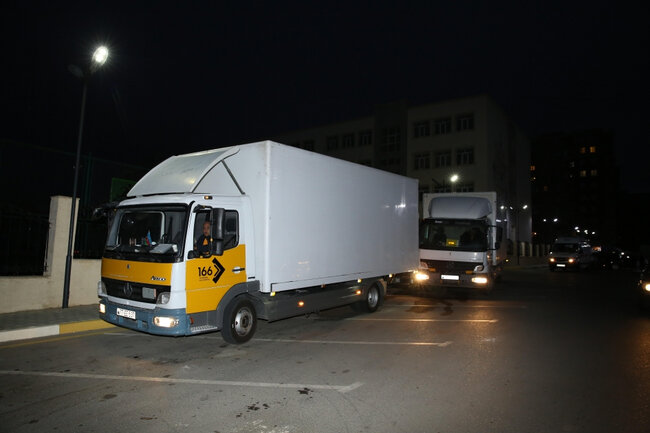 Böyük Qayıdış: Növbəti 22 ailə Füzuliyə yola salınıb - FOTO