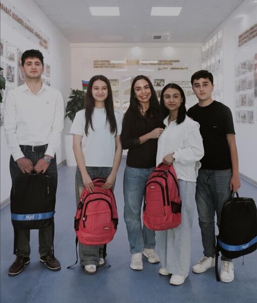 Leyla Əliyeva İsmayıllı səfərindən fotolar paylaşdı